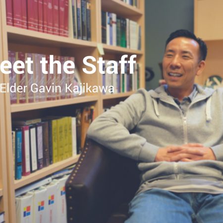 Meet the Staff: Elder Gavin Kajikawa