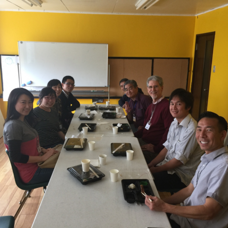 Kim, Gavin, and Hide in Japan: Off and Running
